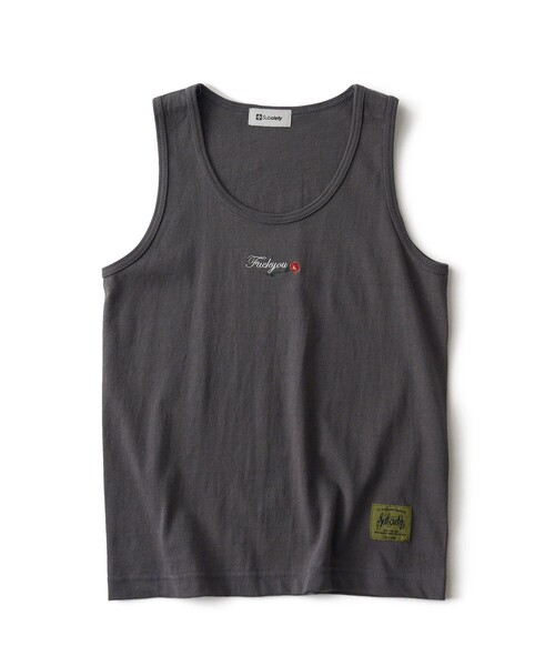 Subciety(サブサエティ)の「【WOMEN】Rose tank top(タンクトップ・レディース・ホワイト/ダークグレー/ブラック・FREE)」の19枚目の写真