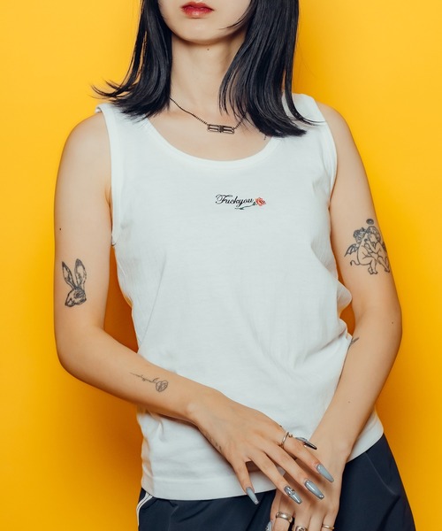 セール】【WOMEN】Rose tank top（タンクトップ）｜Subciety