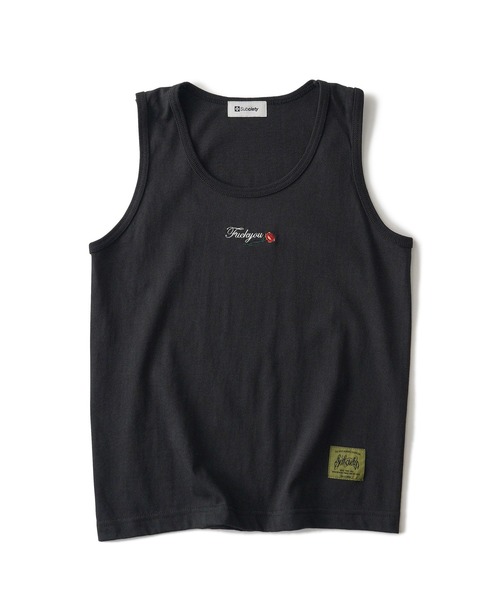 Subciety(サブサエティ)の「【WOMEN】Rose tank top(タンクトップ・レディース・ホワイト/ダークグレー/ブラック・FREE)」の5枚目の写真