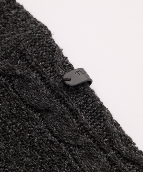 THE CRAFT CREW PRODUCTS(ザクラフトクループロダクツ)の「ウォッシャブル ケーブルニット Vネックカーディガン / 帯電防止・アンチピリング【THE CRAFT CREW PRODUCTS】(カーディガン/ボレロ・メンズ・アッシュグレー/ワイン/ブラック/ネイビー/チャコール・S/L/M)」の14枚目の写真