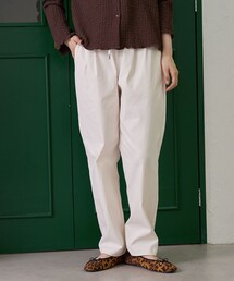 【定番】イージービューティー裏起毛テーパードパンツ（WEB限定サイズあり）
