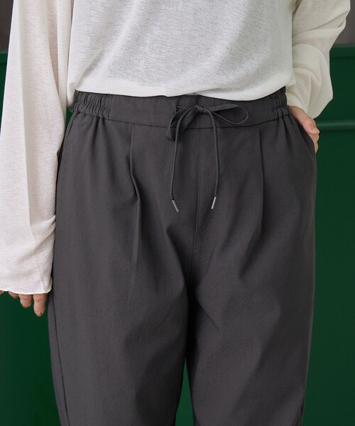 セール】【定番】イージービューティー裏起毛テーパードパンツ（WEB