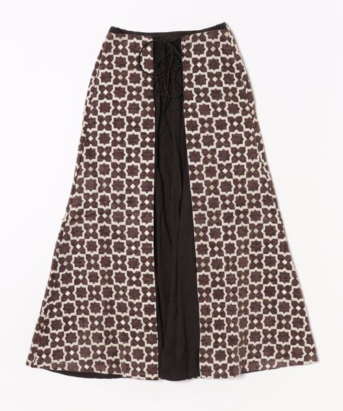 チャイハネ（チャイハネ）の「【チャイハネ】ミナティパッチワークスカート（スカート・レディース・パープル/ブラウン/グレー・FREE）」の12枚目の写真