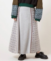 チャイハネ | 【チャイハネ】ミナティパッチワークスカート(スカート)