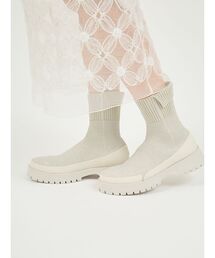 emmi（エミ）の「ecoニットブーツ（ブーツ）」