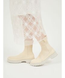 ecoニットブーツ