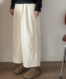 【秋冬新作】コーデュロイワイドパンツ
