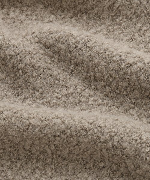 FRIZMWORKS(フリズムワークス)の「ALPACA BOUCLE KNIT _ COCOA(ニット/セーター・メンズ・その他・SMALL/LARGE/MEDIUM)」の8枚目の写真