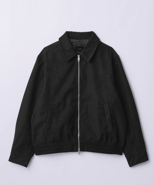 SLICK（スリック）の「【SLICK/スリック】Synthetic Suede Zip Jacket/シンセティックスウェードジップジャケット / ショートブルゾン / フェイクスエード（ブルゾン・メンズ・ブラウン/ブラック・2/3/1）」の3枚目の写真
