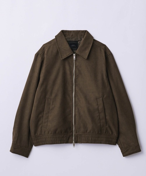 SLICK（スリック）の「【SLICK/スリック】Synthetic Suede Zip Jacket/シンセティックスウェードジップジャケット / ショートブルゾン / フェイクスエード（ブルゾン・メンズ・ブラウン/ブラック・2/3/1）」の11枚目の写真