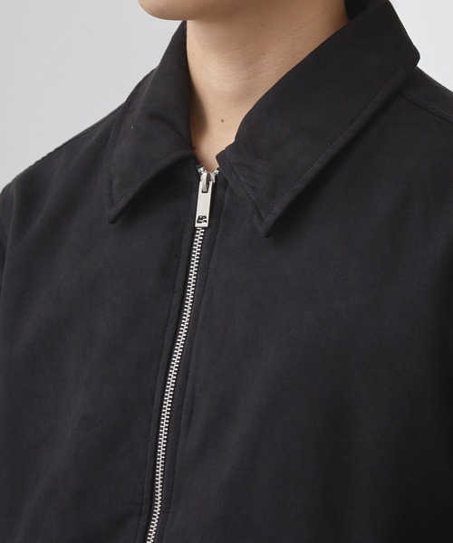 SLICK（スリック）の「【SLICK/スリック】Synthetic Suede Zip Jacket/シンセティックスウェードジップジャケット / ショートブルゾン / フェイクスエード（ブルゾン・メンズ・ブラウン/ブラック・2/3/1）」の18枚目の写真