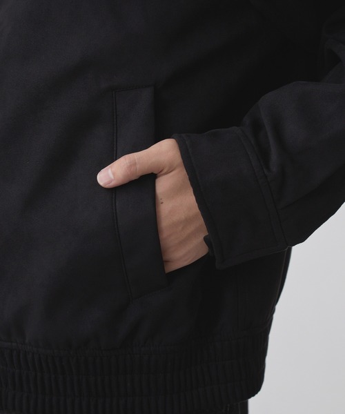 SLICK（スリック）の「【SLICK/スリック】Synthetic Suede Zip Jacket/シンセティックスウェードジップジャケット / ショートブルゾン / フェイクスエード（ブルゾン・メンズ・ブラウン/ブラック・2/3/1）」の21枚目の写真