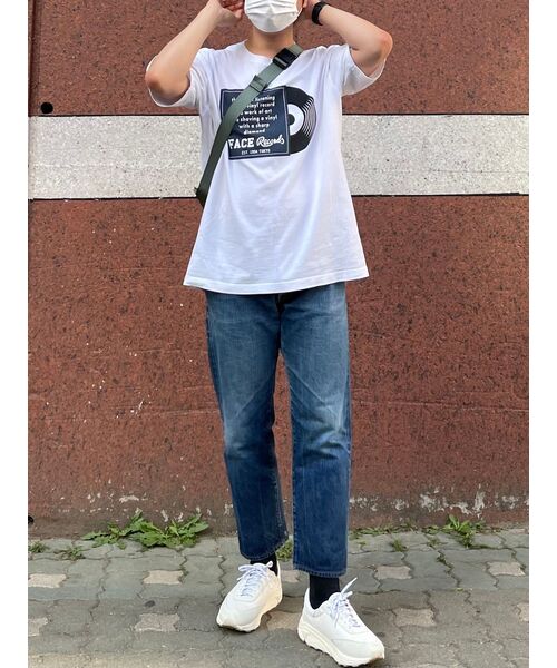 MUSINSA STANDARD（ムシンサスタンダード）の「【クールタンダード】スリムクロップドデニムパンツ【ライトインディゴ】（デニムパンツ・メンズ・その他・27/28/29/34/32/30/31/33/26/40/38/42/36）」の9枚目の写真