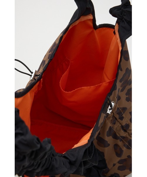 RODEO CROWNS WIDE BOWL（ロデオクラウンズワイドボウル）の「フリルギャザーバッグ（トートバッグ・レディース・ブラウン系その他/グリーン系その他2・FREE）」の9枚目の写真