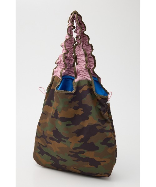 RODEO CROWNS WIDE BOWL（ロデオクラウンズワイドボウル）の「フリルギャザーバッグ（トートバッグ・レディース・ブラウン系その他/グリーン系その他2・FREE）」の12枚目の写真