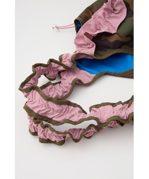 RODEO CROWNS WIDE BOWL（ロデオクラウンズワイドボウル）の「フリルギャザーバッグ（トートバッグ・レディース・ブラウン系その他/グリーン系その他2・FREE）」の16枚目の写真