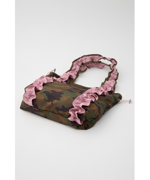 RODEO CROWNS WIDE BOWL（ロデオクラウンズワイドボウル）の「フリルギャザーバッグ（トートバッグ・レディース・ブラウン系その他/グリーン系その他2・FREE）」の17枚目の写真