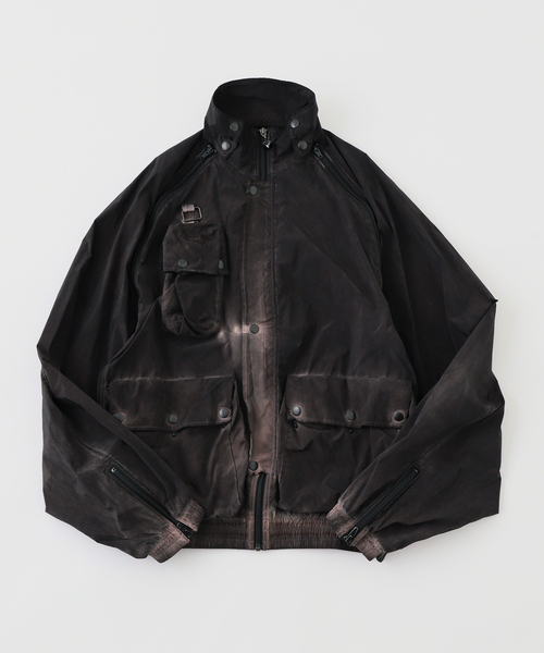 DAIRIKU（ダイリク）の「Studium Rib Collar Tweed Raglan Coat