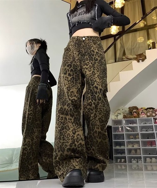 Style Sea レオパードパンツ Sea Room Lynn ショートパンツ レオパード