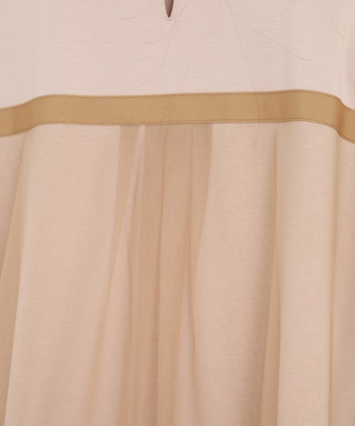 EGLANTINE(エグランティーヌ)の「EGLANTINE バックチュールカットソー(Tシャツ/カットソー・レディース・ベージュ・40)」の11枚目の写真