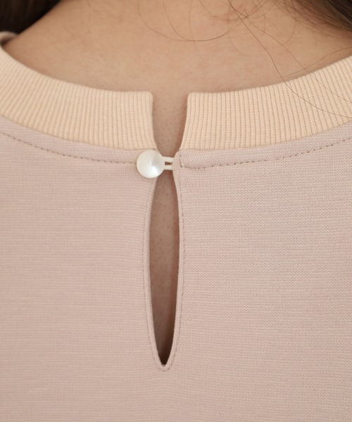 EGLANTINE(エグランティーヌ)の「EGLANTINE バックチュールカットソー(Tシャツ/カットソー・レディース・ベージュ・40)」の10枚目の写真