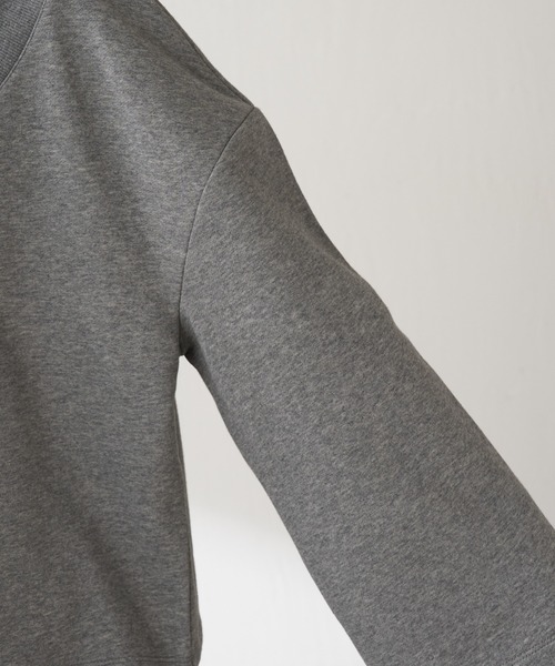 COLLAGE GALLARDAGALANTE(コラージュガリャルダガランテ)の「レース付Vスウェット(スウェット・レディース・グレー/ベージュ・FREE)」の21枚目の写真