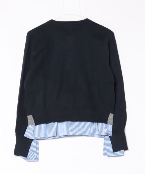 AMAIL（アマイル）の「Layered Shirt Cardigan（カーディガン/ボレロ・レディース・グレー/ネイビー・FREE）」の18枚目の写真