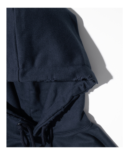 MASSNOUN(マスノウン)の「MASS ソーン ディストロイド フードパーカー MFHHD004-NV(パーカー・レディース・その他・LARGE/MEDIUM)」の3枚目の写真