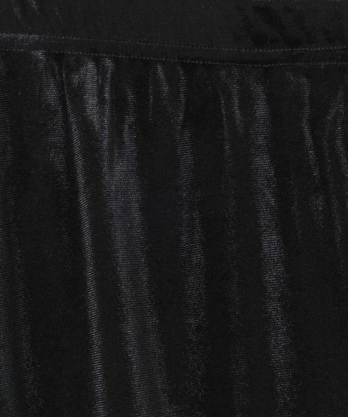 JEANASIS（ジーナシス）の「【Les Fleurs】ベロアハーフレギンス/634724（その他パンツ・レディース・ブラック/ブラウン系その他・FREE）」の9枚目の写真