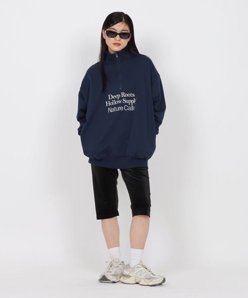 JEANASIS（ジーナシス）の「【Les Fleurs】ベロアハーフレギンス/634724（その他パンツ・レディース・ブラック/ブラウン系その他・FREE）」の12枚目の写真