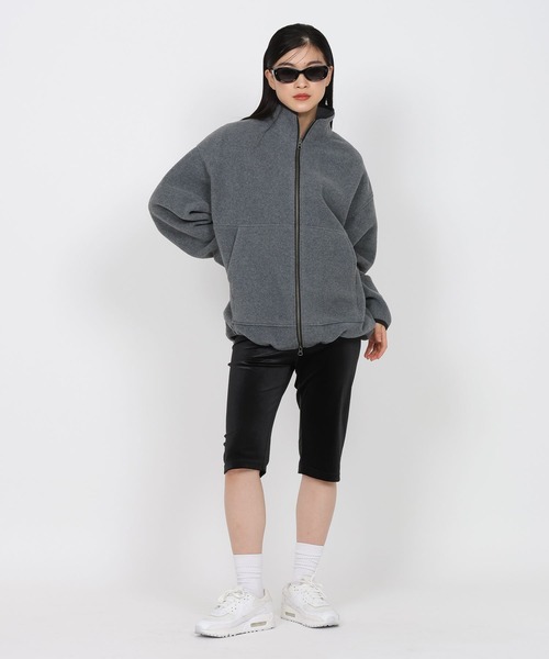 JEANASIS（ジーナシス）の「【Les Fleurs】ベロアハーフレギンス/634724（その他パンツ・レディース・ブラック/ブラウン系その他・FREE）」の13枚目の写真