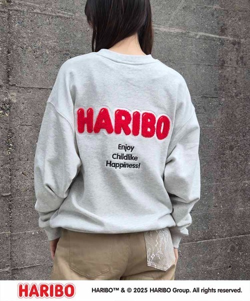 Bleu Bleuet（ブルーブルーエ）の「HARIBOラブトレーナー（スウェット・レディース・アイボリー/チャコール/ネイビー・M/L）」の7枚目の写真