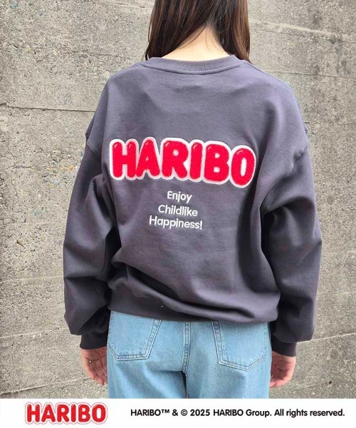 Bleu Bleuet（ブルーブルーエ）の「HARIBOラブトレーナー（スウェット・レディース・アイボリー/チャコール/ネイビー・M/L）」の15枚目の写真