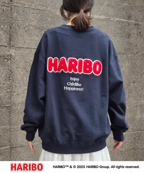 Bleu Bleuet（ブルーブルーエ）の「HARIBOラブトレーナー（スウェット・レディース・アイボリー/チャコール/ネイビー・M/L）」の16枚目の写真