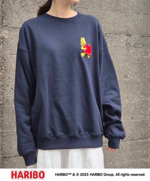 Bleu Bleuet（ブルーブルーエ）の「HARIBOラブトレーナー（スウェット・レディース・アイボリー/チャコール/ネイビー・M/L）」の17枚目の写真