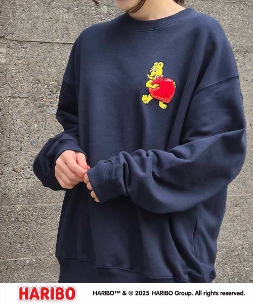 Bleu Bleuet（ブルーブルーエ）の「HARIBOラブトレーナー（スウェット・レディース・アイボリー/チャコール/ネイビー・M/L）」の19枚目の写真