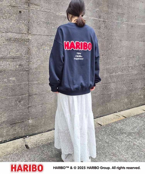 Bleu Bleuet（ブルーブルーエ）の「HARIBOラブトレーナー（スウェット・レディース・アイボリー/チャコール/ネイビー・M/L）」の21枚目の写真