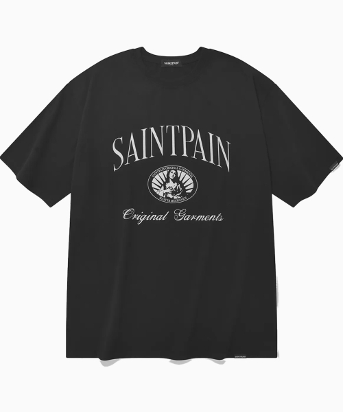 SAINTPAIN(セイントペイン)の「SPグレースプールTシャツ - ブラック(Tシャツ/カットソー・レディース・その他・LARGE/MEDIUM/SMALL/X-LARGE)」の1枚目の写真