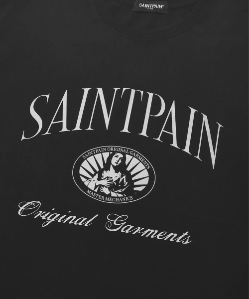 SAINTPAIN(セイントペイン)の「SPグレースプールTシャツ - ブラック(Tシャツ/カットソー・レディース・その他・LARGE/MEDIUM/SMALL/X-LARGE)」の5枚目の写真