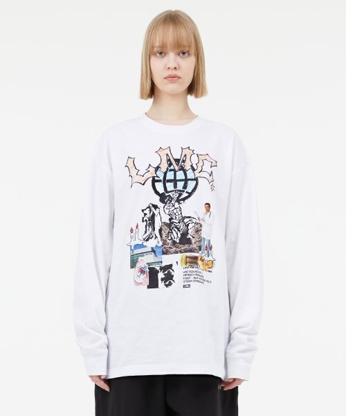 LMCの「RISE LONG SLV TEEグレイカキ(Tシャツ/カットソー・レディース・その他・LARGE/MEDIUM/SMALL/X-LARGE)」の6枚目の写真