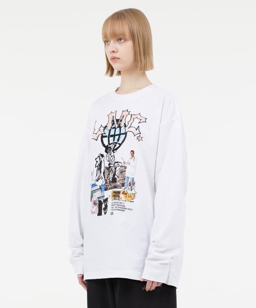 LMCの「RISE LONG SLV TEEグレイカキ(Tシャツ/カットソー・レディース・その他・LARGE/MEDIUM/SMALL/X-LARGE)」の7枚目の写真