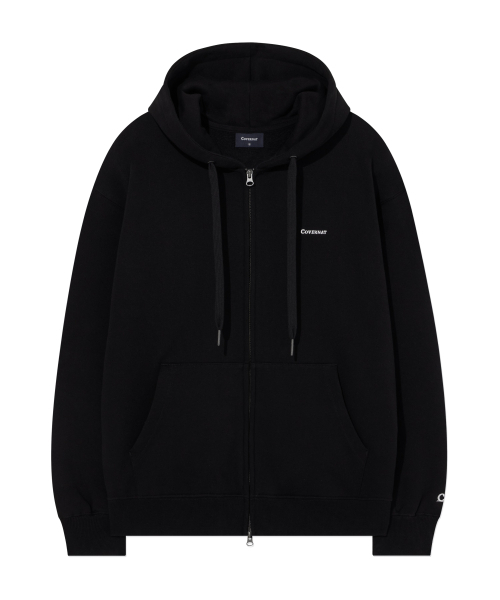 COVERNAT(カバーナット)の「スモールロゴ起毛フードジップアップ ブラック(パーカー・レディース・その他・MEDIUM/SMALL/LARGE/XX-LARGE/X-LARGE/X-SMALL)」の10枚目の写真