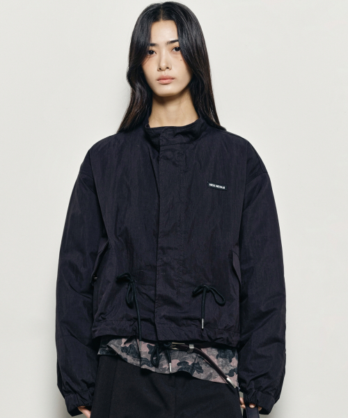 NICK&NICOLE(ニックアンドニコール)の「SAFARI DOUBLE BOMBER JUMPER_BLACK(ナイロンジャケット・レディース・その他・FREE)」の1枚目の写真