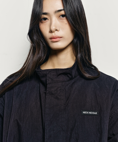 NICK&NICOLE(ニックアンドニコール)の「SAFARI DOUBLE BOMBER JUMPER_BLACK(ナイロンジャケット・レディース・その他・FREE)」の2枚目の写真