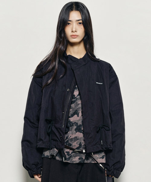 NICK&NICOLE(ニックアンドニコール)の「SAFARI DOUBLE BOMBER JUMPER_BLACK(ナイロンジャケット・レディース・その他・FREE)」の3枚目の写真