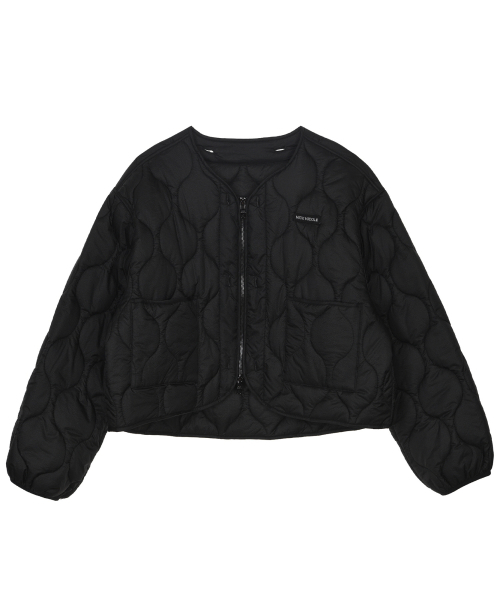 NICK&NICOLE(ニックアンドニコール)の「SAFARI DOUBLE BOMBER JUMPER_BLACK(ナイロンジャケット・レディース・その他・FREE)」の6枚目の写真