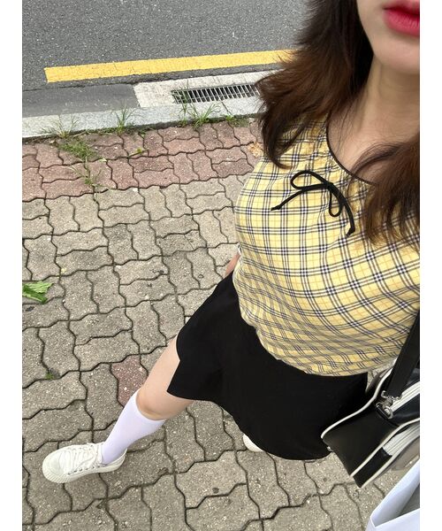 KOLEAT(コレット)の「WOMENスリムセミミニスカート【スカート】BLACK(スカート・レディース・ブラック・MEDIUM/SMALL)」の4枚目の写真