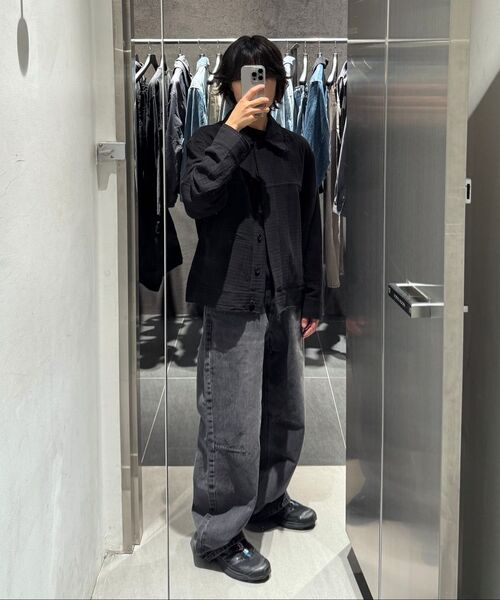 INSILENCE WOMEN(インサイレンスウーマン)の「ダブルガーゼカットオフジャンパー BLACK(その他アウター・レディース・その他・SMALL/MEDIUM)」の4枚目の写真