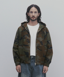 And Again（アンドアゲイン）の「Camo Two-Way Windbreaker (Brown)（ナイロンジャケット・メンズ）」