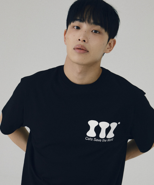 ITZAVIBE（イッザバイブ）の「ITZ MINI LOGO T SHIRT - BLACK（Tシャツ/カットソー・レディース・その他・LARGE）」の3枚目の写真